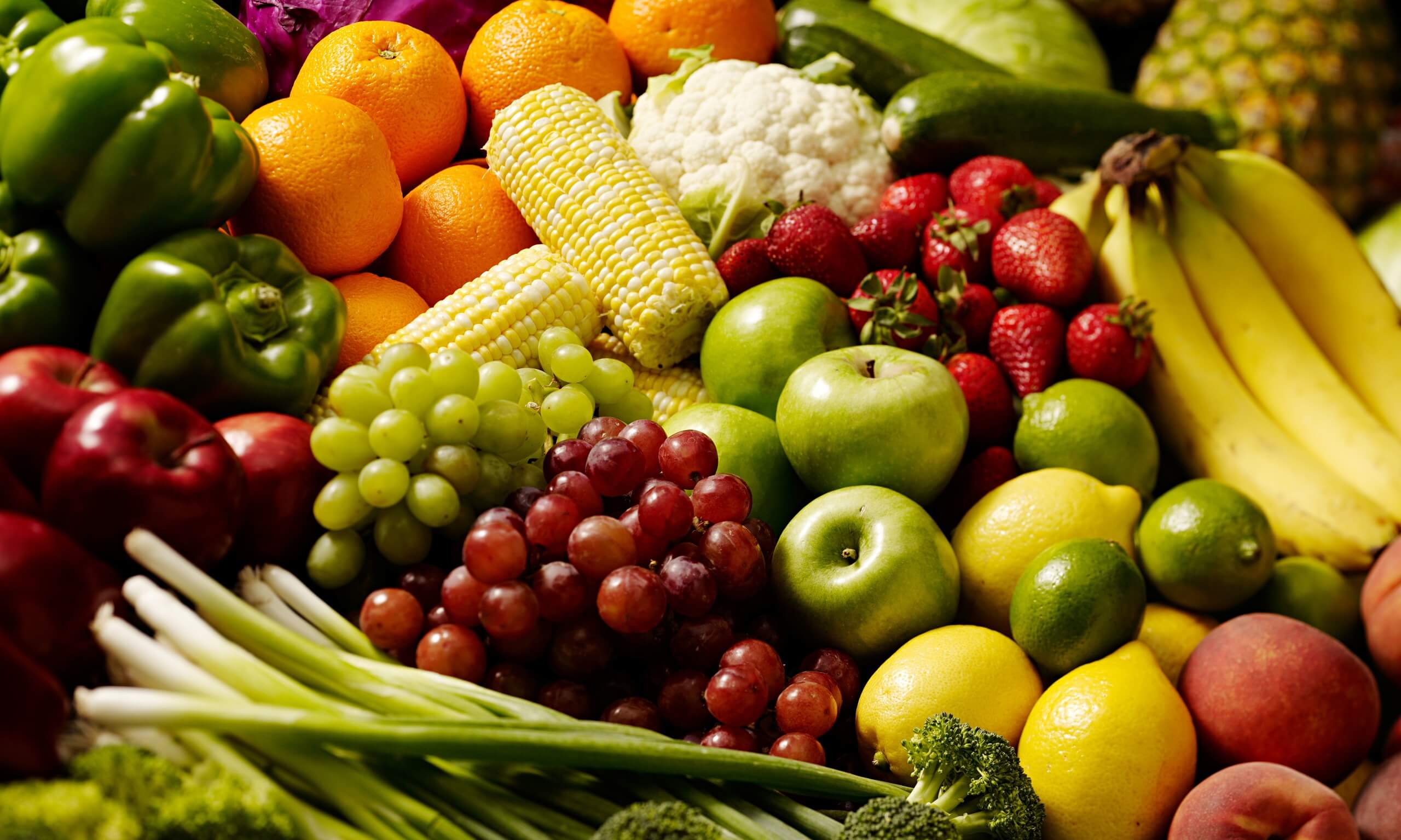 أنواع رجيم الفواكه والخضروات