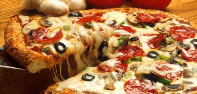 حشوات وصفة البيتزا