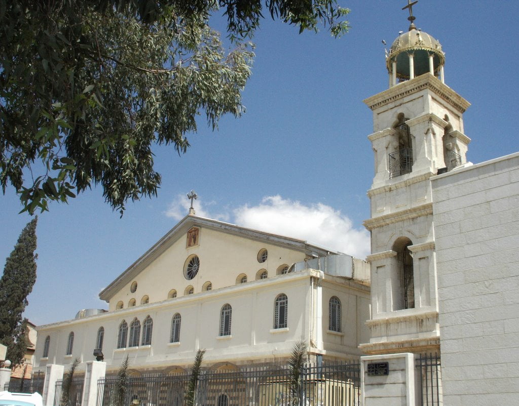 الكنيسة المريمية في  مدينة دمشق