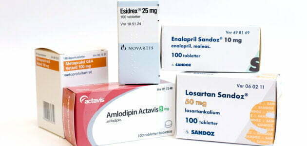 دواء لوسارتان Losartan حاصر مستقبل الأنجيوتنسين