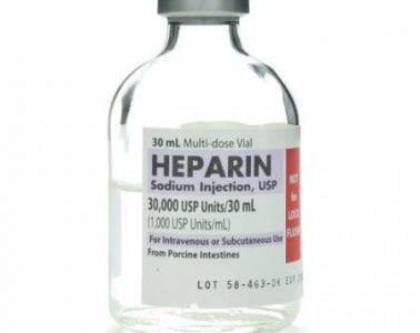 دواء الهيبارين Heparin استخداماته وتأثيراته الجانبية