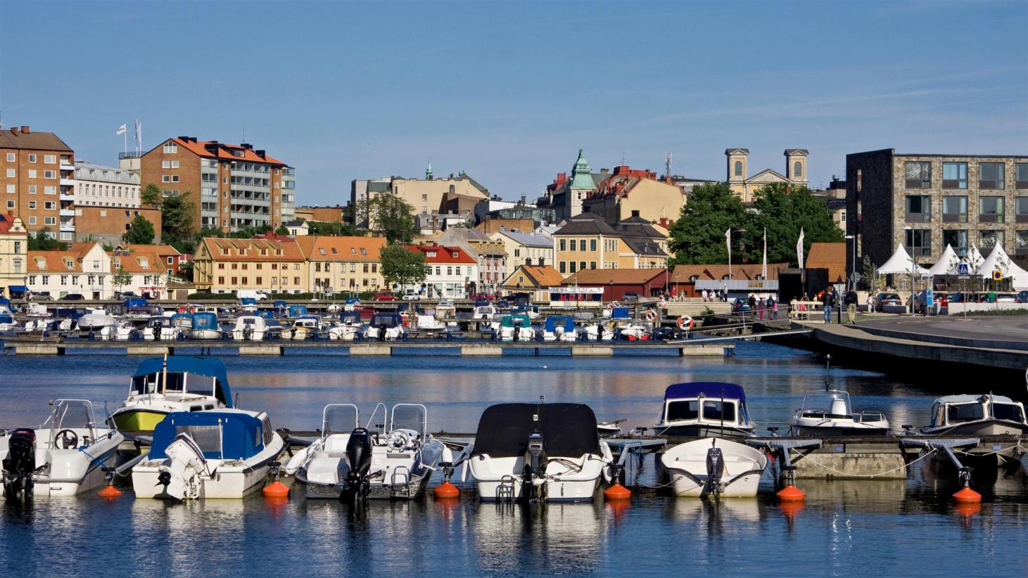 موقع مدينة كارلسكرونا Karlskrona