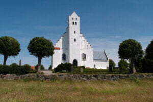 Fru Alstad Church في مدينة تريلبورغ Trelleborg